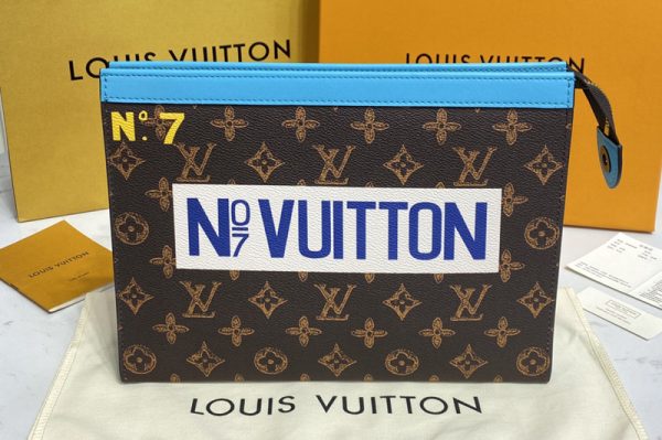 Replica Louis Vuitton M81204 LV Pochette Voyage Bag in Monogram canvas