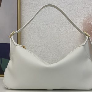 Replica Celine 197443 MEDIUM ROMY IN White SUPPLE CALFSKIN