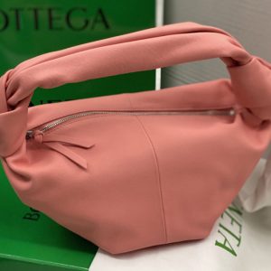 Replica Bottega Veneta 629635 Mini top handle bag in Pink Calfskin Leather