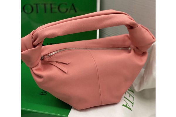 Replica Bottega Veneta 629635 Mini top handle bag in Pink Calfskin Leather