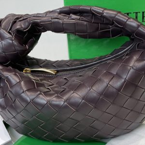 Replica Bottega Veneta 651876 Mini Jodie boho bag in Fondant Intrecciato Nappa leather