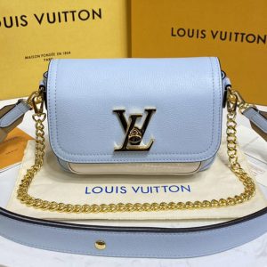 Louis Vuitton Marelle Tote BB Bag in Epi Leather M59950 Blue 2022