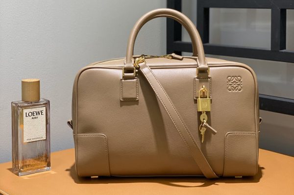 Replica Loewe Amazona 28 bag in Mink nappa calfskin