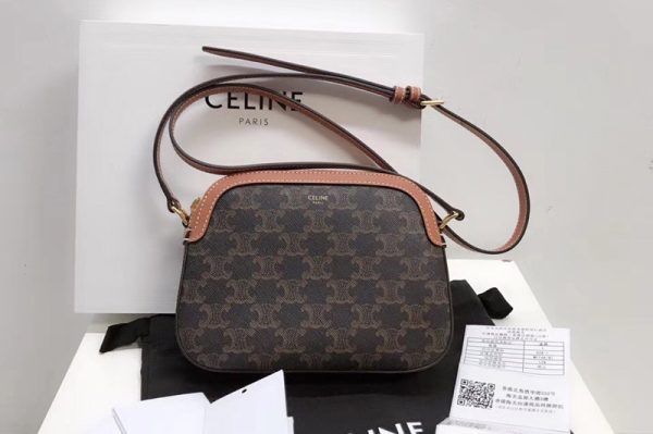 Replica Celine 191522 SMALL CAMERA BAG IN TRIOMPHE CANVAS