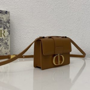 Replica Christian Dior M1210 Dior 30 Montaigne mini bag in Brown Box Calfskin