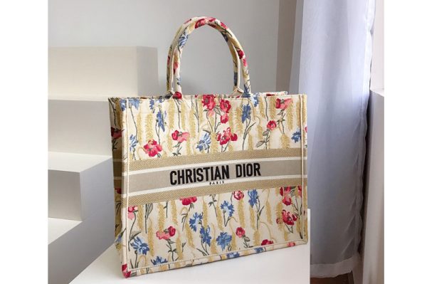 Replica Christian Dior M1286 Dior book tote Bag in Dior Embroidery