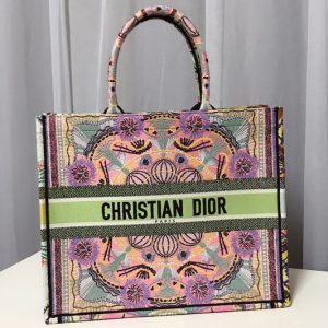 Replica Christian Dior M1286 Dior book tote Bag in Dior Embroidery