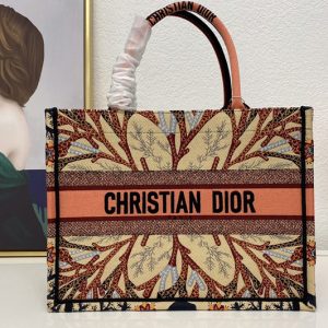 Replica Christian Dior M1296 Small Dior Book Tote Bag in Dior Embroidery