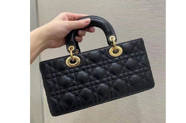 Replica Christian Dior M0540 Lady D-Joy bag in Black Cannage Lambskin