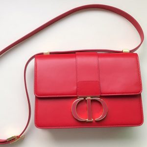 Replica Christian Dior M9203 Dior 30 Montaigne bag in Red Box Calfskin Leather