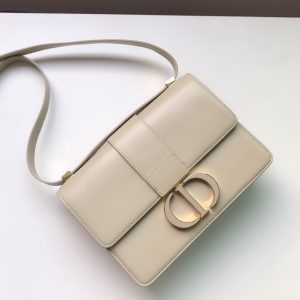 Replica Christian Dior M9203 Dior 30 Montaigne bag in Beige Box Calfskin Leather