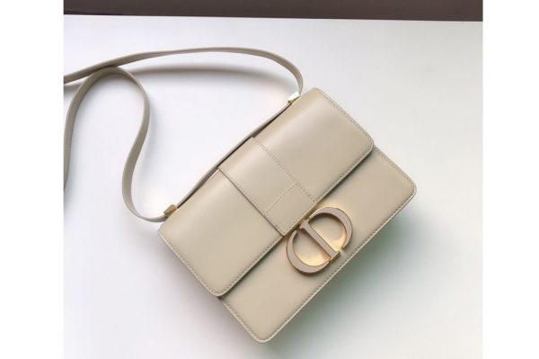 Replica Christian Dior M9203 Dior 30 Montaigne bag in Beige Box Calfskin Leather