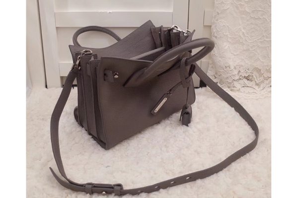 Replica Saint Laurent YSL 477477 Sac De Jour Baby In Gray Grained Leather