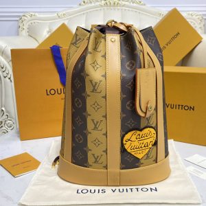 Replica Louis Vuitton M45968 LV Randonee Messenger bag in Monogram Stripes canvas