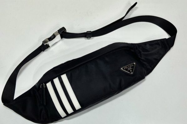 Replica Prada 2VL034 adidas for Prada Re-Nylon belt bag On Black Nylon