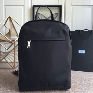 Replica Prada 2VZ064 Tessuto Backpack in Black Nylon