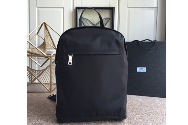 Replica Prada 2VZ064 Tessuto Backpack in Black Nylon