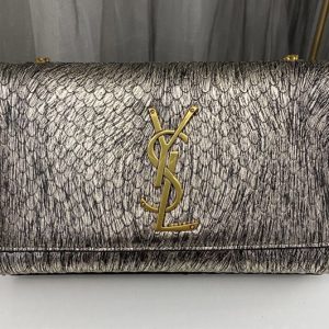 Replica Saint Laurent 469390 YSL KATE SMALL CHAIN BAG IN SNAKE LEATHER