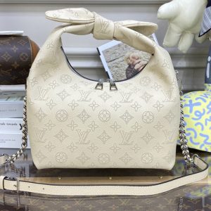 Replica Louis Vuitton Carmel Hobo Bag Mahina Leather M56203 BLV235 for Sale