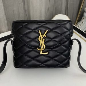 Replica Saint Laurent 710080 YSL JUNE BOX BAG IN QUILTED PATENT LEATHER