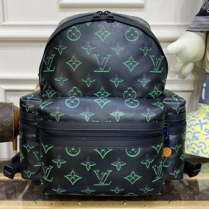 Replica Louis Vuitton M21823 LV Backpack in Black Monogram Coated canvas