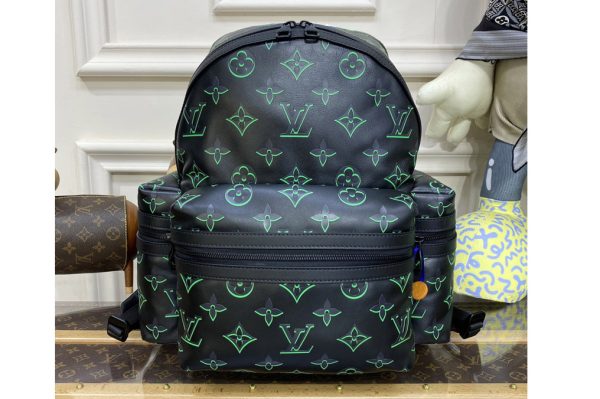 Replica Louis Vuitton M21823 LV Backpack in Black Monogram Coated canvas