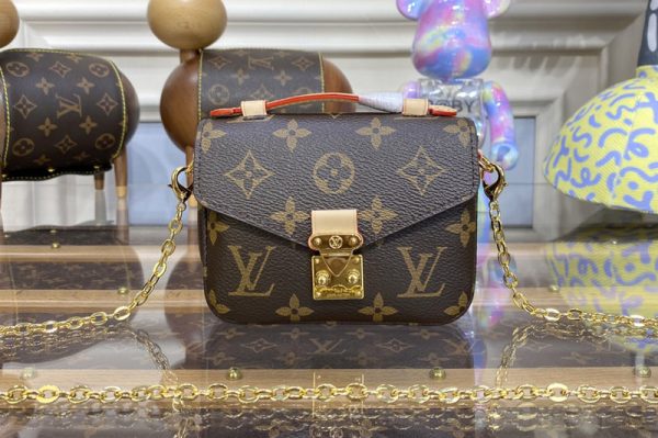 Replica Louis Vuitton M81267 LV Micro Metis in Monogram canvas