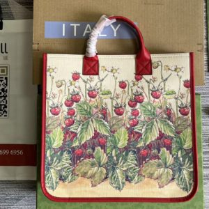 Replica Gucci 550763 Gucci Children's Tote Bag in Strawberry