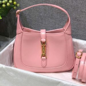 Replica Gucci ‎637092 Jackie 1961 mini shoulder bag in Pink Leather