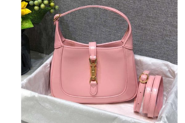 Replica Gucci ‎637092 Jackie 1961 mini shoulder bag in Pink Leather