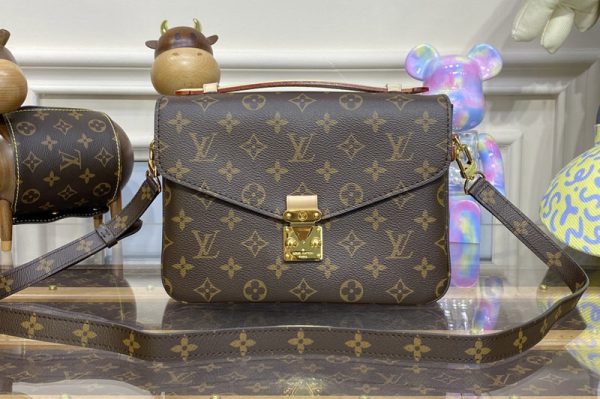 Replica Louis Vuitton M44875 LV Pochette Metis bag in Monogram coated canvas