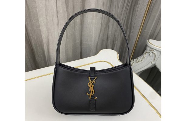 Replica Saint Laurent 710318 YSL LE 5 À 7 MINI SATIN Bag in Black Leather