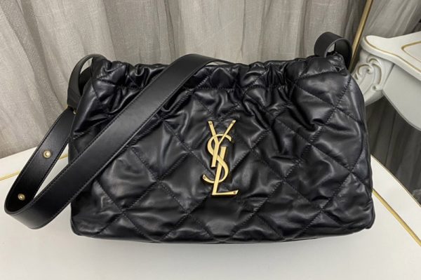 Replica Saint Laurent 713936 Leather bag in Black Leather