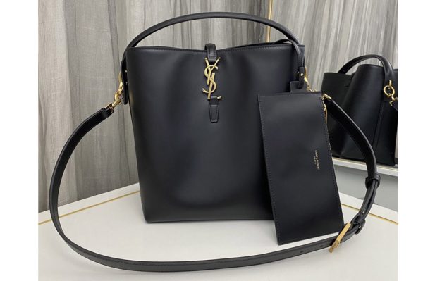 Replica Saint Laurent 7428282 LE 37 bag IN Black SHINY LEATHER